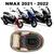 Forração Yamaha Nmax 2021 Forro Premium Acessório Bege Logo rosa