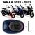 Forração Yamaha Nmax 2021 Forro Standard Azul + 1 Antena Logo rosa