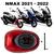 Forração Yamaha Nmax 2021 Forro Standard Vermelho + 1 Antena Logo cinza