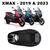 Forração Yamaha Xmax 250 Baú Forro Preto Premium Acessório Logo azul