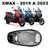 Forração Yamaha Xmax 250 Kit Forro Premium Cinza Acessório Logo branca