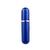 Frasquinho Spray Perfume Viagem Bolso Bolsa Amostra Decant Borrifador Mini Refil Pequeno Frasco Azul