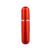Frasquinho Spray Perfume Viagem Bolso Bolsa Amostra Decant Borrifador Mini Refil Pequeno Frasco Vermelho