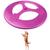 Frisbee Brinquedo Cães Disco Voador em PP 25 cm Furacão Pet Rosa