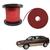 Friso Filete Para-choque Gol Gti Gts Gls Quadrado 1000 87/95  Vermelho