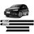 Friso Lateral VW Gol G6 Personalizado PRETO NINJA