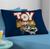 Fronha Avulsa Estampa Localizada Toy Story de Malha Fio penteado 30/1 - Woody e Buzz Azul Estampado