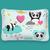 Fronha  Avulsa Estampada Vivaldi Kids Love Panda