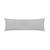 Fronha Body Pillow Toque Acetinado 40cm X 1,30m Altenburg Slim Zinc