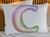 Fronha Infantil Capa de Travesseiro Alfabeto Balão Arco Íris de A a Z C