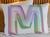Fronha Infantil Capa de Travesseiro Alfabeto Balão Arco Íris de A a Z M