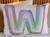 Fronha Infantil Capa de Travesseiro Alfabeto Balão Arco Íris de A a Z W