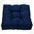 Futon Impermeavel 40x40 Acqua Colorido Assento Turco Shelter Azul Marinho