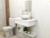 Gabinete para Banheiro de Madeira com Cuba e Espelho 60cm Branco