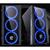 Gabinete Pcyes Mid-Tower Saturn com 3 Fans SATPTAZ3FCA PRETOAZUL