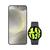 Galaxy S24 256GB - Cinza + Galaxy Watch6 BT 44mm - Grafite Cinza