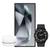 Galaxy S24 Ultra  1TB - Preto + Galaxy Watch6 Classic LTE 43mm - Preto + Galaxy Buds FE - Grafite Titânio preto