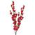 Galho Flor De Cerejeira Artificial de Decoração Vermelho