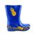 Galocha Infantil Menino para Chuva Carro Kidy Splash Azul