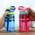 Garrafa de água Squeeze Infantil Plástico garrafa Infantil 480ml - TOP Transp. AZUL