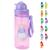 Garrafa Infantil Com Canudo Skip Hop Flip Zoo 350ml Baleia Narval