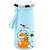 Garrafa Infantil Vidro 280ML KIDS C/ ALÇA Gourmet MIX DINOSSAURO