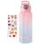 garrafa squeeze de agua COM PEGADOR -  750ml com adesivo - Weeze Rosa