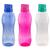 Garrafa / squeeze de água de plástico - 1 litro - rosa, azul ou verde Rosa