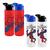 Garrafa Squeeze Homem Aranha Spider Man Escola Passeio Lancheira 700ml Vermelho