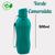 Garrafa Squeeze plástico 500 ml Garrafinha de Água Academia Verde esmeralda