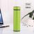 Garrafa Térmica Inteligente Sensor De Temperatura Digital Led Café Água Quente Gelado Verde
