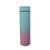 Garrafa Térmica Sensor LED Termômetro 500 ml em Aço Inox Verde Água/Rosa