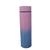 Garrafa Térmica Sensor LED Termômetro 500 ml em Aço Inox Rosa/Azul