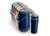 Garrafa Termica Terere 2,5l Copo Termico 650ml Bomba Inox Azul