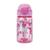 Garrafinha Glitter Com Botão Abre E Fecha 415ml Flip-it Bolt - Nuby Rosa