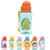 Garrafinha Infantil Animal Fun e Frutti com Canudo e Alça 400 ml Buba Abacate