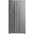 Geladeira Refrigerador Midea 528L Frost Free Side by Side MD-RS587FGA Inox