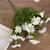 Gerbera Margarida Buque com 15 Flor Artificial P/ Decoração Casamento, Arranjos FR-618 Branco