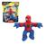 Goo Jit Zu Marvel Boneco Elástico que Estica Sunny 12cm 01, Homem, Aranha