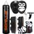 Gorilla Kit Saco Pancada 180 Cm Profissional Reforçado + Aparador Chute + Manopla Foco + Suporte Preto