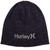 Gorro Hurley One e Only Mescla Preto Preto