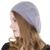 Gorro Touca Modelo Boina Beanie Tricô Moda Casual Inverno Cinza