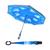 Guarda Chuva Contra Vento Reforçado Invertido Tecido Duplo Céu azul
