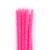 Haste de Chenille 30cm - Pacote com 10 unidades Rosa neon