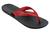 Havaianas Masculina chinelo Top Max Basic Dual Original tira grossa larga Adulto Masculino/Feminino Rider original preto, Vermelho, Dedo