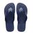 Havaianas Masculina chinelo Top Max Basic Dual Original tira grossa larga Adulto Masculino/Feminino Azul liso