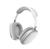 Headphone bluetooth 5.0 com entrada auxiliar de cabo Branco
