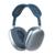 Headphone bluetooth 5.0 com entrada auxiliar de cabo Azul