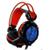Headset Gamer Fone Ouvido com Microfone Infokit X-Soldado Cabo Reforçado e LED, PC, Jogos -GH-X30 Vermelho