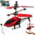 Helicóptero De Brinquedo Com Sensor Mini Drone Recarregável Vermelho